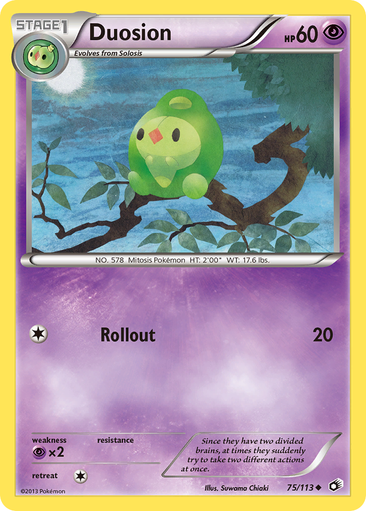 Duosion (75/113) [Black & White: Legendary Treasures] - Card Brawlers | Quebec | Canada | Yu-Gi-Oh!