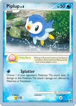 Piplup LV.8 (72/100) (Empotech - Dylan Lefavour) [World Championships 2008] - Card Brawlers | Quebec | Canada | Yu-Gi-Oh!