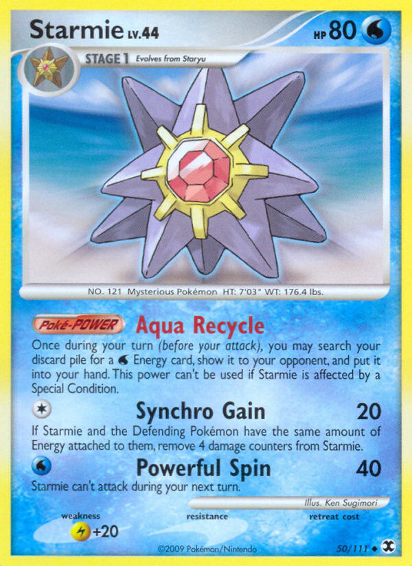 Starmie (50/111) [Platinum: Rising Rivals] - Card Brawlers | Quebec | Canada | Yu-Gi-Oh!