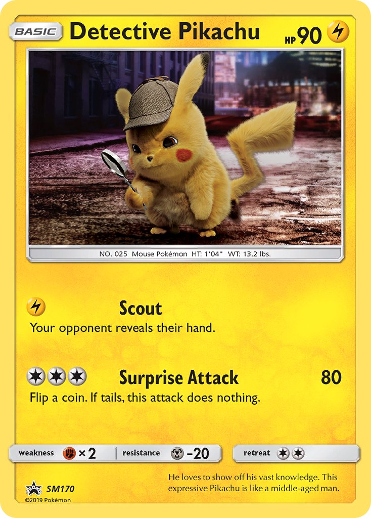 Detective Pikachu (SM170) [Sun & Moon: Black Star Promos] - Card Brawlers | Quebec | Canada | Yu-Gi-Oh!
