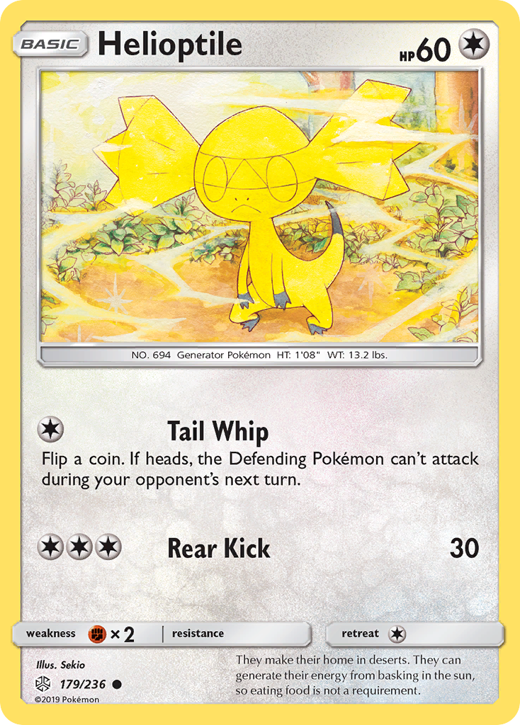 Helioptile (179/236) [Sun & Moon: Cosmic Eclipse] - Card Brawlers | Quebec | Canada | Yu-Gi-Oh!