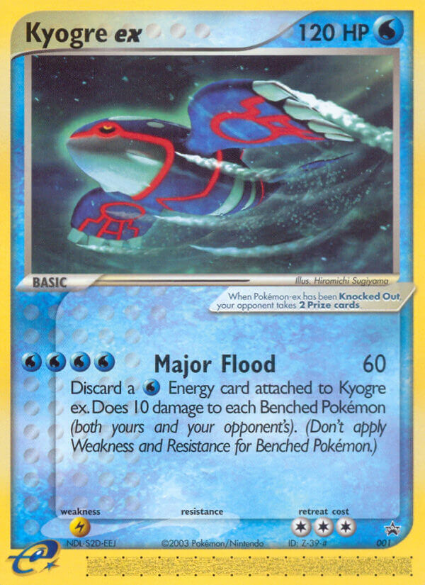 Kyogre ex (001) [Nintendo: Black Star Promos] - Card Brawlers | Quebec | Canada | Yu-Gi-Oh!