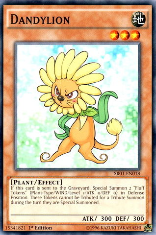 Dandylion [SR01-EN018] Common - Yu-Gi-Oh! - Card Brawlers | Quebec | Canada |