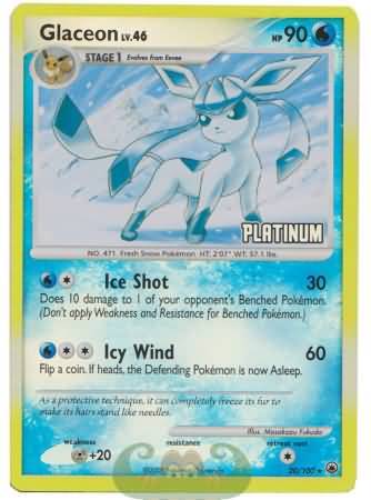 Glaceon (20/100) [Burger King Promos: 2009 Collection] - Card Brawlers | Quebec | Canada | Yu-Gi-Oh!