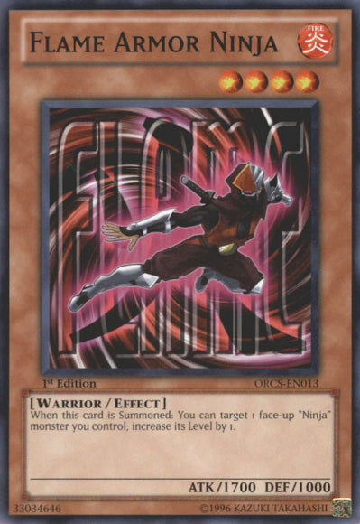 Flame Armor Ninja [ORCS-EN013] Common - Card Brawlers | Quebec | Canada | Yu-Gi-Oh!