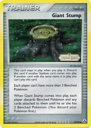 Giant Stump (75/92) (Stamped) [EX: Legend Maker] - Card Brawlers | Quebec | Canada | Yu-Gi-Oh!