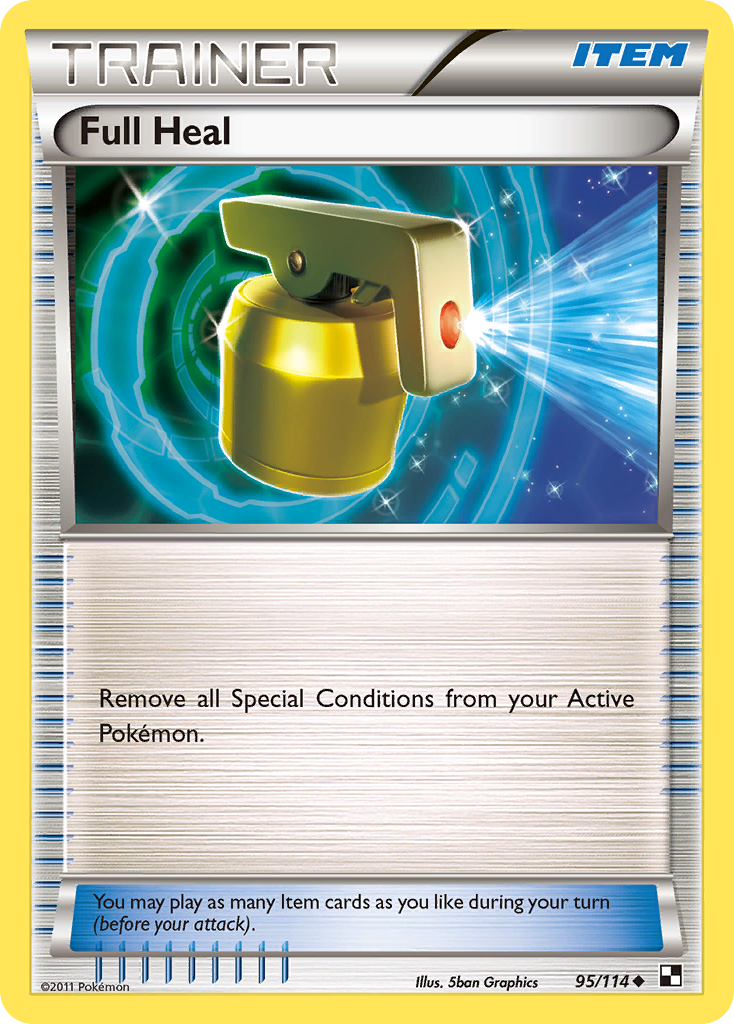 Full Heal (95/114) [Black & White: Base Set] - Card Brawlers | Quebec | Canada | Yu-Gi-Oh!