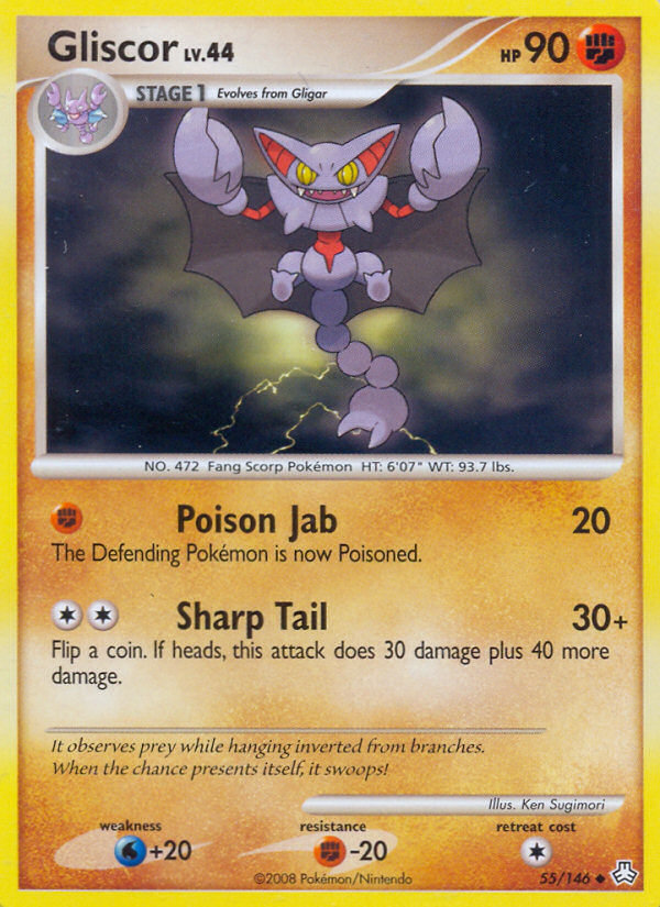Gliscor (55/146) [Diamond & Pearl: Legends Awakened] - Card Brawlers | Quebec | Canada | Yu-Gi-Oh!