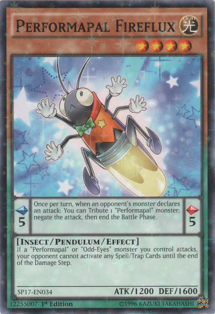 Performapal Fireflux [SP17-EN034] Starfoil Rare - Yu-Gi-Oh! - Card Brawlers | Quebec | Canada |