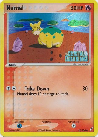 Numel (59/100) (Stamped) [EX: Crystal Guardians] - Card Brawlers | Quebec | Canada | Yu-Gi-Oh!
