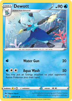 Dewott (034/185) [Sword & Shield: Vivid Voltage] - Card Brawlers | Quebec | Canada | Yu-Gi-Oh!