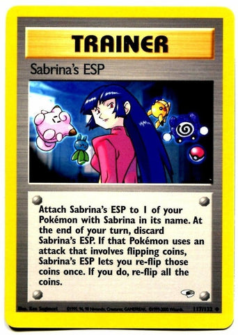 Sabrina's ESP (117/132) [Gym Heroes Unlimited] - Card Brawlers | Quebec | Canada | Yu-Gi-Oh!