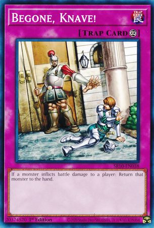 Begone, Knave! [SR10-EN038] Common - Card Brawlers | Quebec | Canada | Yu-Gi-Oh!