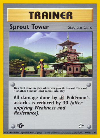 Sprout Tower (97/111) [Neo Genesis 1st Edition] - Card Brawlers | Quebec | Canada | Yu-Gi-Oh!