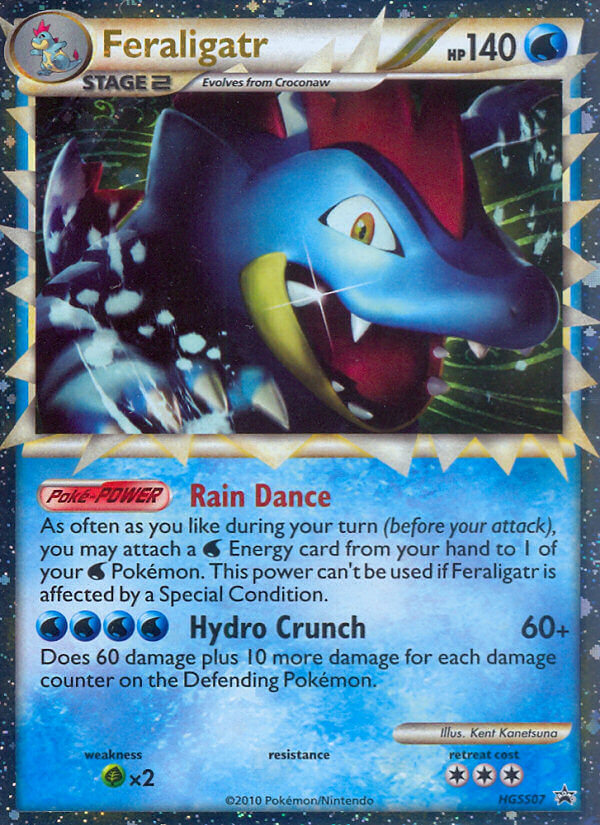 Feraligatr (HGSS07) [HeartGold & SoulSilver: Black Star Promos] - Card Brawlers | Quebec | Canada | Yu-Gi-Oh!