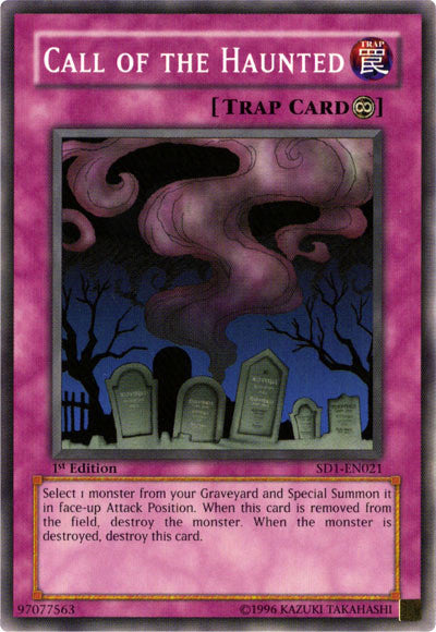 Call of the Haunted [SD1-EN021] Common - Yu-Gi-Oh! - Card Brawlers | Quebec | Canada |