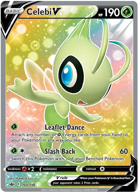 Celebi V (160/198) [Sword & Shield: Chilling Reign] - Card Brawlers | Quebec | Canada | Yu-Gi-Oh!