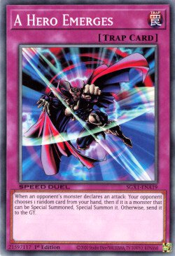 A Hero Emerges [SGX1-ENA19] Common - Card Brawlers | Quebec | Canada | Yu-Gi-Oh!