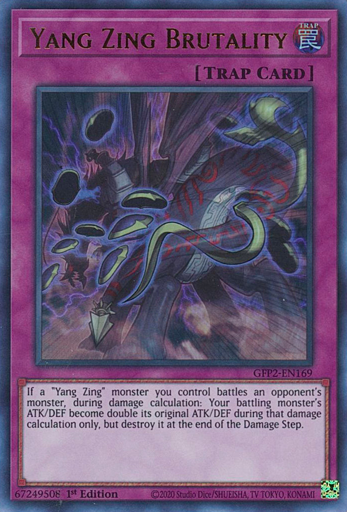 Yang Zing Brutality [GFP2-EN169] Ultra Rare - Card Brawlers | Quebec | Canada | Yu-Gi-Oh!