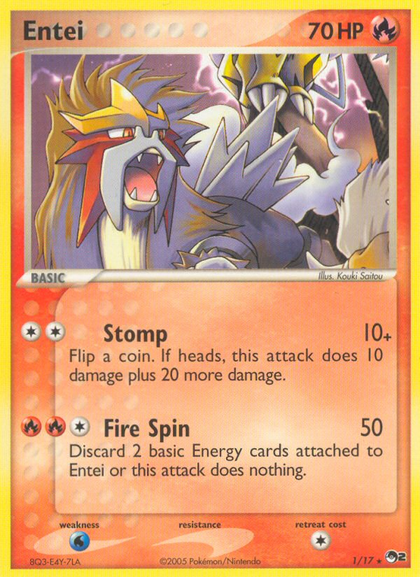 Entei (1/17) [POP Series 2] - Card Brawlers | Quebec | Canada | Yu-Gi-Oh!