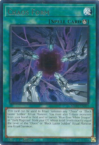 Chaos Form [MAZE-EN061] Rare - Card Brawlers | Quebec | Canada | Yu-Gi-Oh!