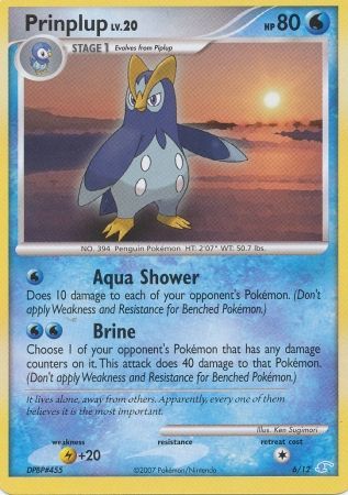 Prinplup (6/12) [Diamond & Pearl: Trainer Kit - Manaphy] - Card Brawlers | Quebec | Canada | Yu-Gi-Oh!