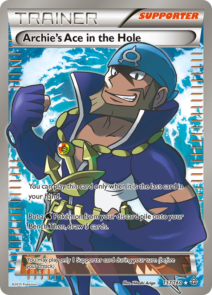 Archie's Ace in the Hole (157/160) [XY: Primal Clash] - Card Brawlers | Quebec | Canada | Yu-Gi-Oh!