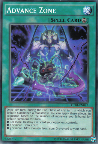 Advance Zone [OP01-EN027] Common - Yu-Gi-Oh! - Card Brawlers | Quebec | Canada |