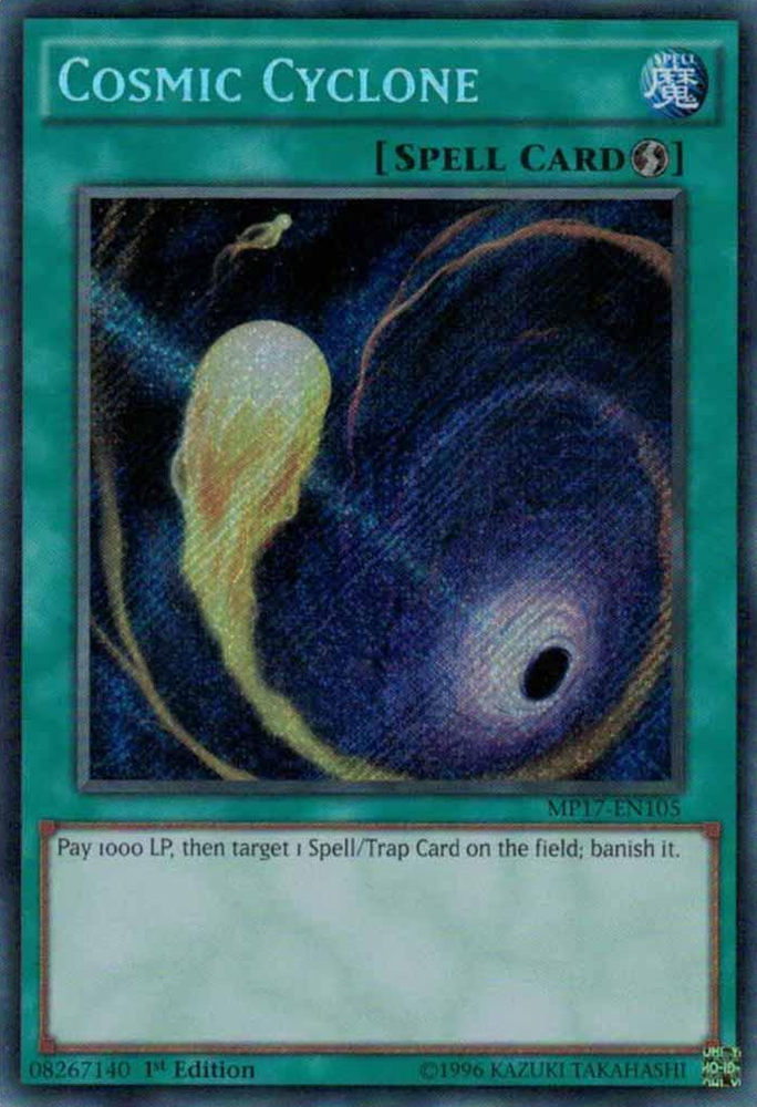 Cosmic Cyclone [MP17-EN105] Secret Rare - Card Brawlers | Quebec | Canada | Yu-Gi-Oh!