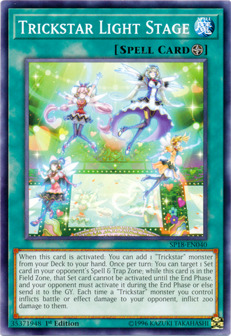 Trickstar Light Stage [SP18-EN040] Common - Card Brawlers | Quebec | Canada | Yu-Gi-Oh!