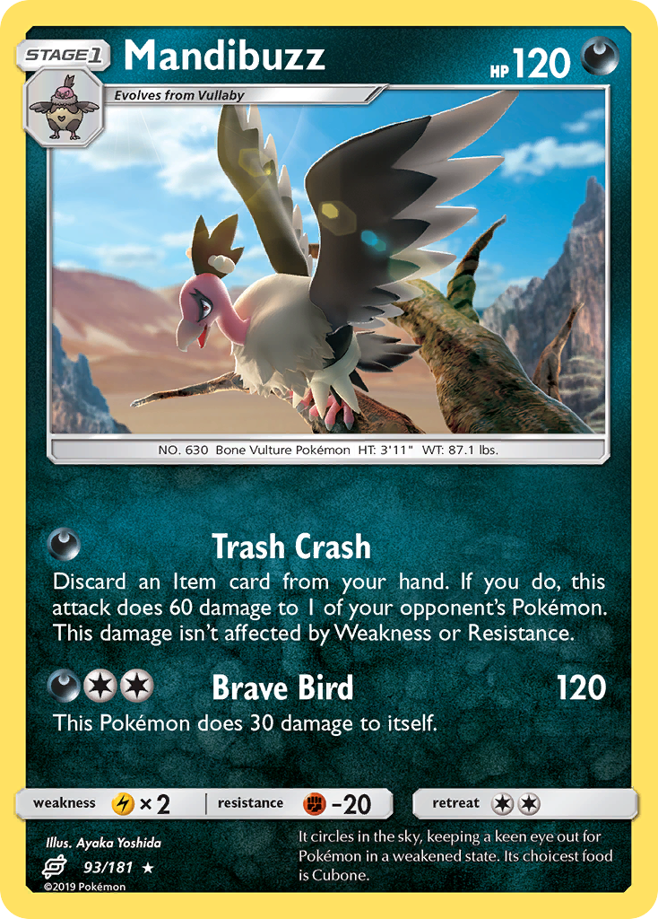 Mandibuzz (93/181) [Sun & Moon: Team Up] - Card Brawlers | Quebec | Canada | Yu-Gi-Oh!