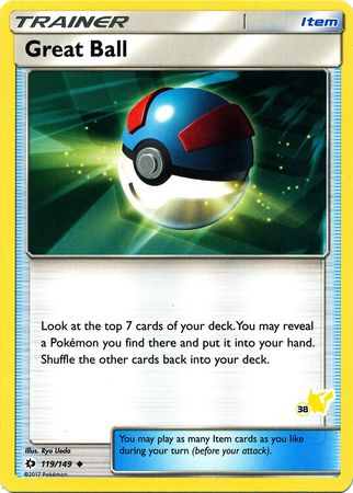 Great Ball (119/149) (Pikachu Stamp #38) [Battle Academy 2020] - Card Brawlers | Quebec | Canada | Yu-Gi-Oh!