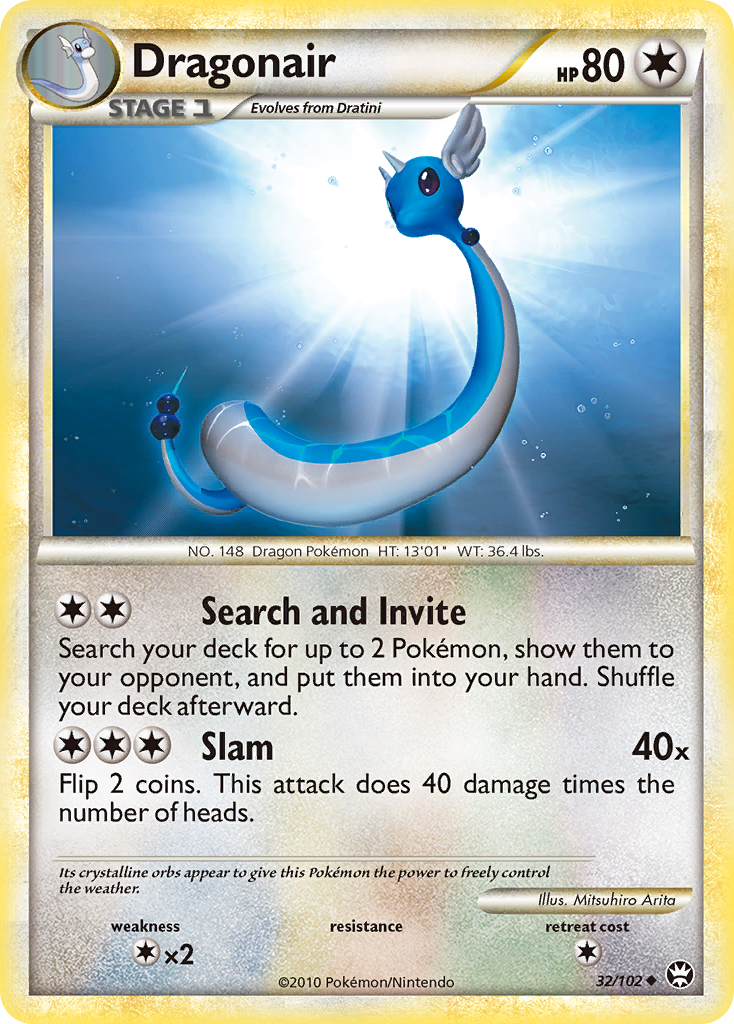 Dragonair (32/102) [HeartGold & SoulSilver: Triumphant] - Card Brawlers | Quebec | Canada | Yu-Gi-Oh!