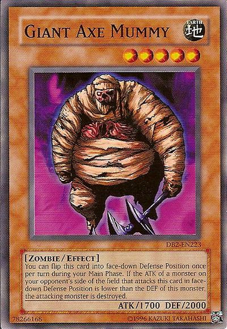 Giant Axe Mummy [DB2-EN223] Common - Card Brawlers | Quebec | Canada | Yu-Gi-Oh!