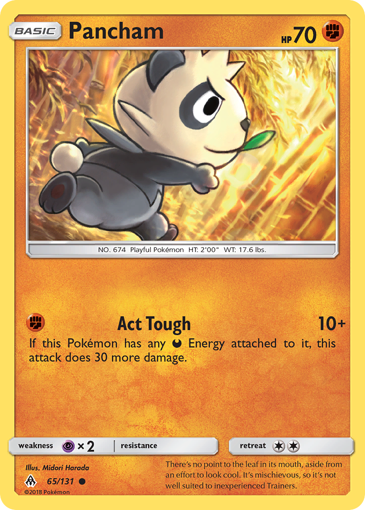 Pancham (65/131) [Sun & Moon: Forbidden Light] - Card Brawlers | Quebec | Canada | Yu-Gi-Oh!