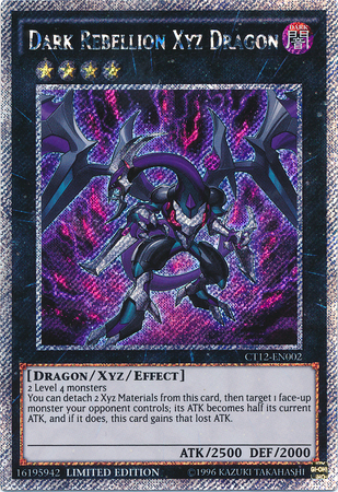 Dark Rebellion Xyz Dragon [CT12-EN002] Secret Rare - Card Brawlers | Quebec | Canada | Yu-Gi-Oh!