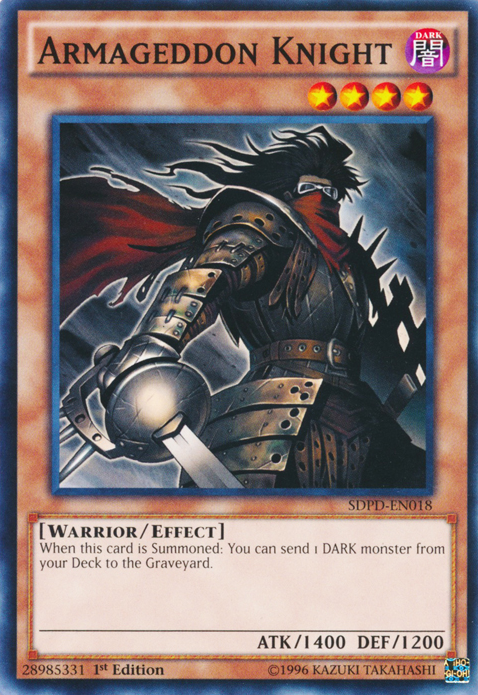 Armageddon Knight [SDPD-EN018] Common - Card Brawlers | Quebec | Canada | Yu-Gi-Oh!