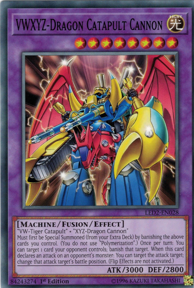 VWXYZ-Dragon Catapult Cannon [LED2-EN028] Common - Yu-Gi-Oh! - Card Brawlers | Quebec | Canada |