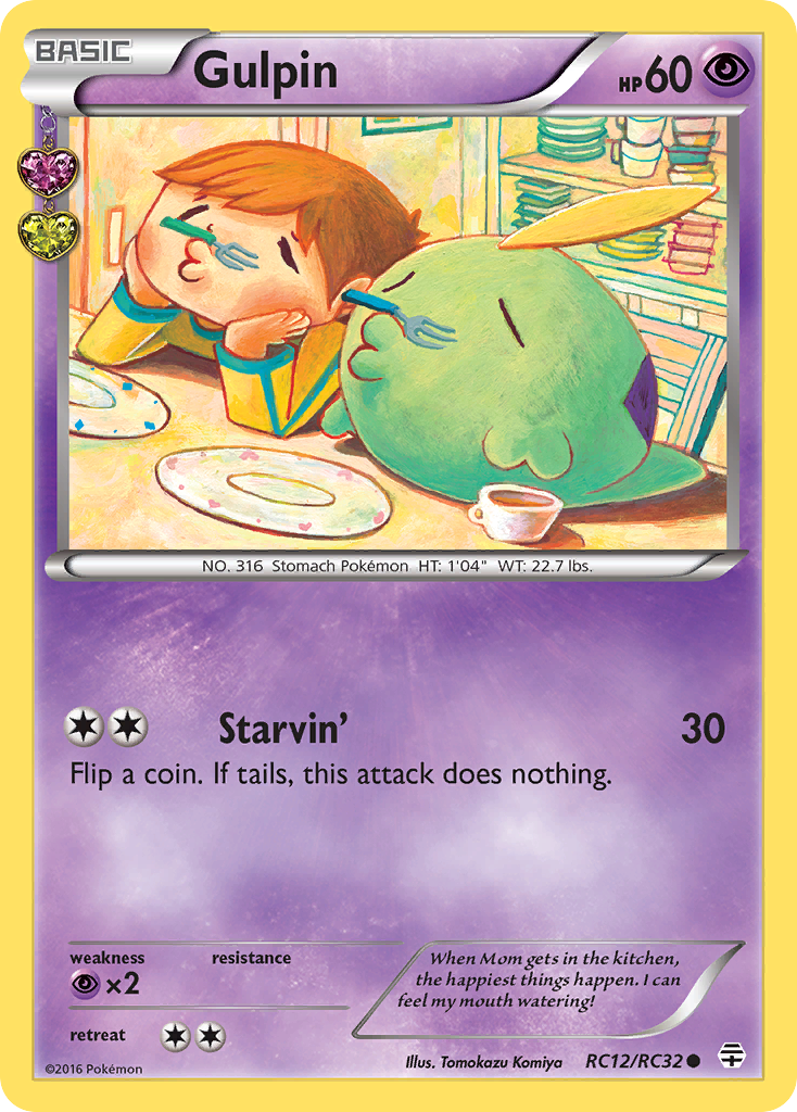 Gulpin (RC12/RC32) [XY: Generations] - Card Brawlers | Quebec | Canada | Yu-Gi-Oh!