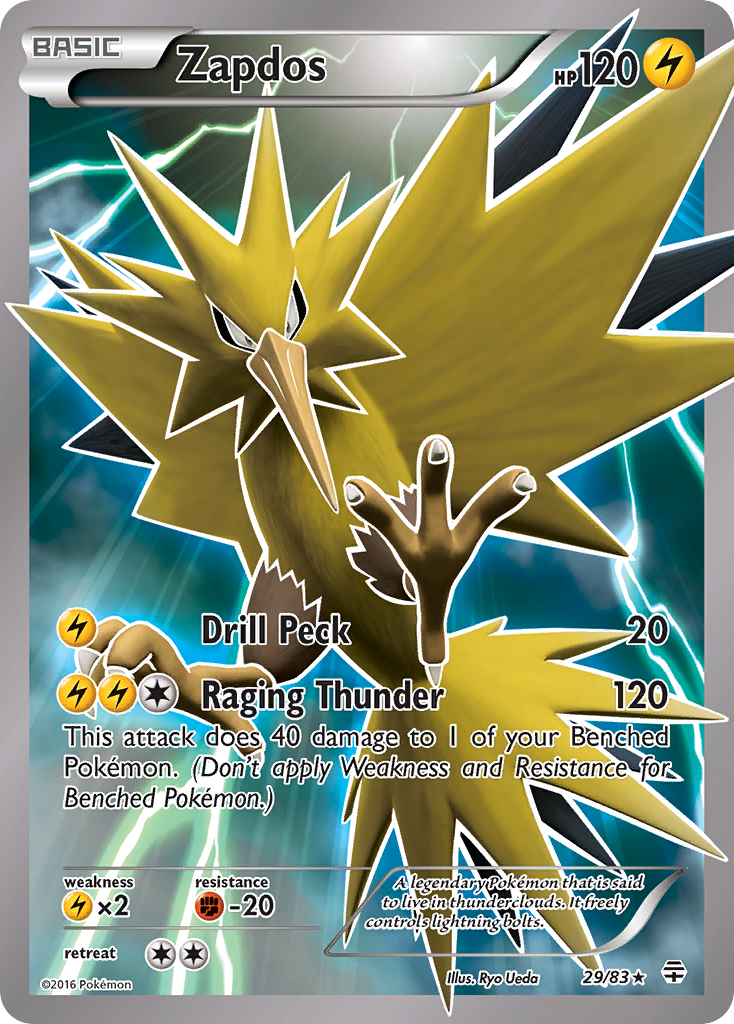 Zapdos (29/83) [XY: Generations] - Card Brawlers | Quebec | Canada | Yu-Gi-Oh!