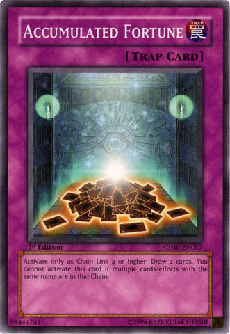 Accumulated Fortune [CDIP-EN057] Common - Yu-Gi-Oh! - Card Brawlers | Quebec | Canada |