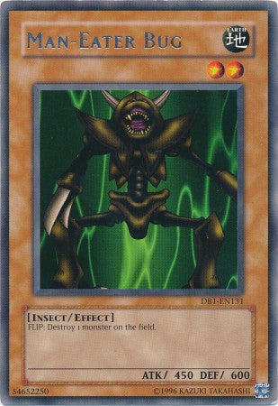 Man-Eater Bug [DB1-EN131] Rare - Card Brawlers | Quebec | Canada | Yu-Gi-Oh!