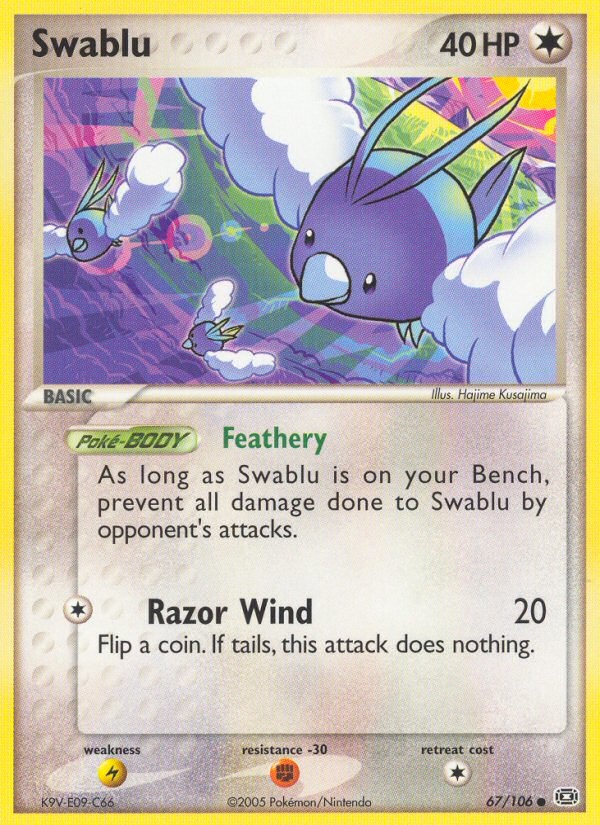 Swablu (67/106) [EX: Emerald] - Card Brawlers | Quebec | Canada | Yu-Gi-Oh!