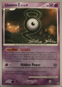 Unown G LV.17 (57/106) (Luxdrill - Stephen Silvestro) [World Championships 2009] - Card Brawlers | Quebec | Canada | Yu-Gi-Oh!