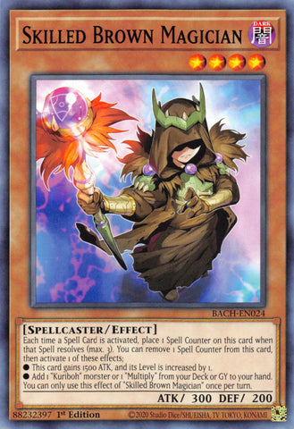 Skilled Brown Magician [BACH-EN024] Common - Card Brawlers | Quebec | Canada | Yu-Gi-Oh!