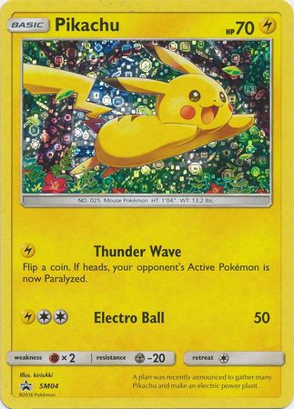 Pikachu (SM04) (General Mills Promo) [Sun & Moon: Black Star Promos] - Card Brawlers | Quebec | Canada | Yu-Gi-Oh!
