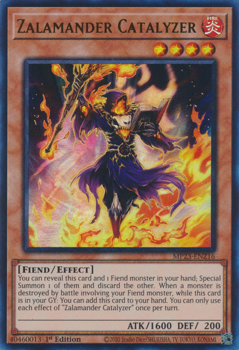 Zalamander Catalyzer [MP23-EN216] Ultra Rare - Card Brawlers | Quebec | Canada | Yu-Gi-Oh!