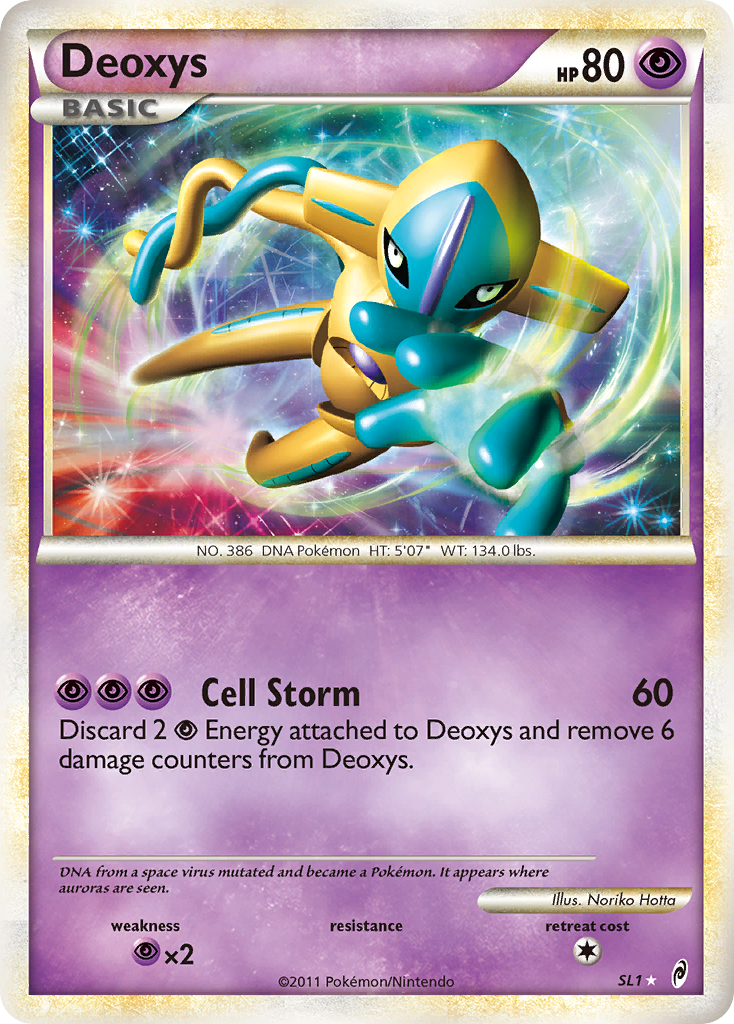 Deoxys (SL1) [HeartGold & SoulSilver: Call of Legends] - Card Brawlers | Quebec | Canada | Yu-Gi-Oh!