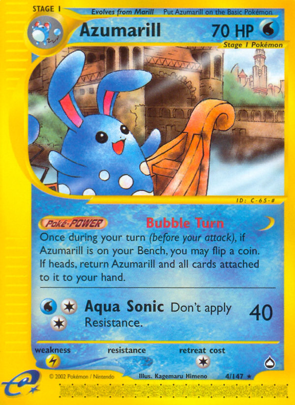 Azumarill (4/147) [Aquapolis] - Card Brawlers | Quebec | Canada | Yu-Gi-Oh!
