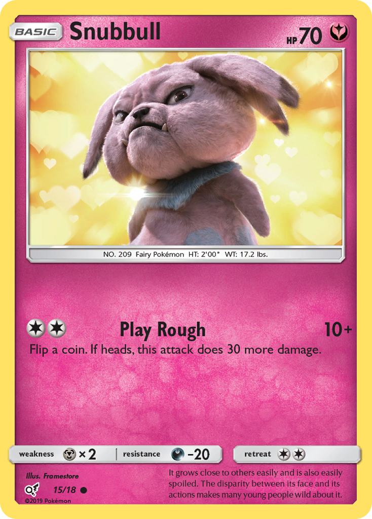 Snubbull (15/18) [Sun & Moon: Detective Pikachu] - Card Brawlers | Quebec | Canada | Yu-Gi-Oh!